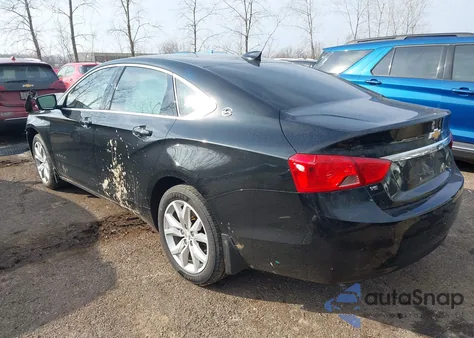 2018 Chevrolet Impala 1Lt from USA, damaged, VIN 2G1105S35J9120062